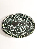 Piatto Decorativo in Ceramica Dipinta a Mano di Giacomo Dolcetti Anni 30