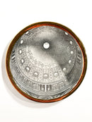 Serie da Sette Piatti "Cupole d'Italia" di Piero Fornasetti Anni '60