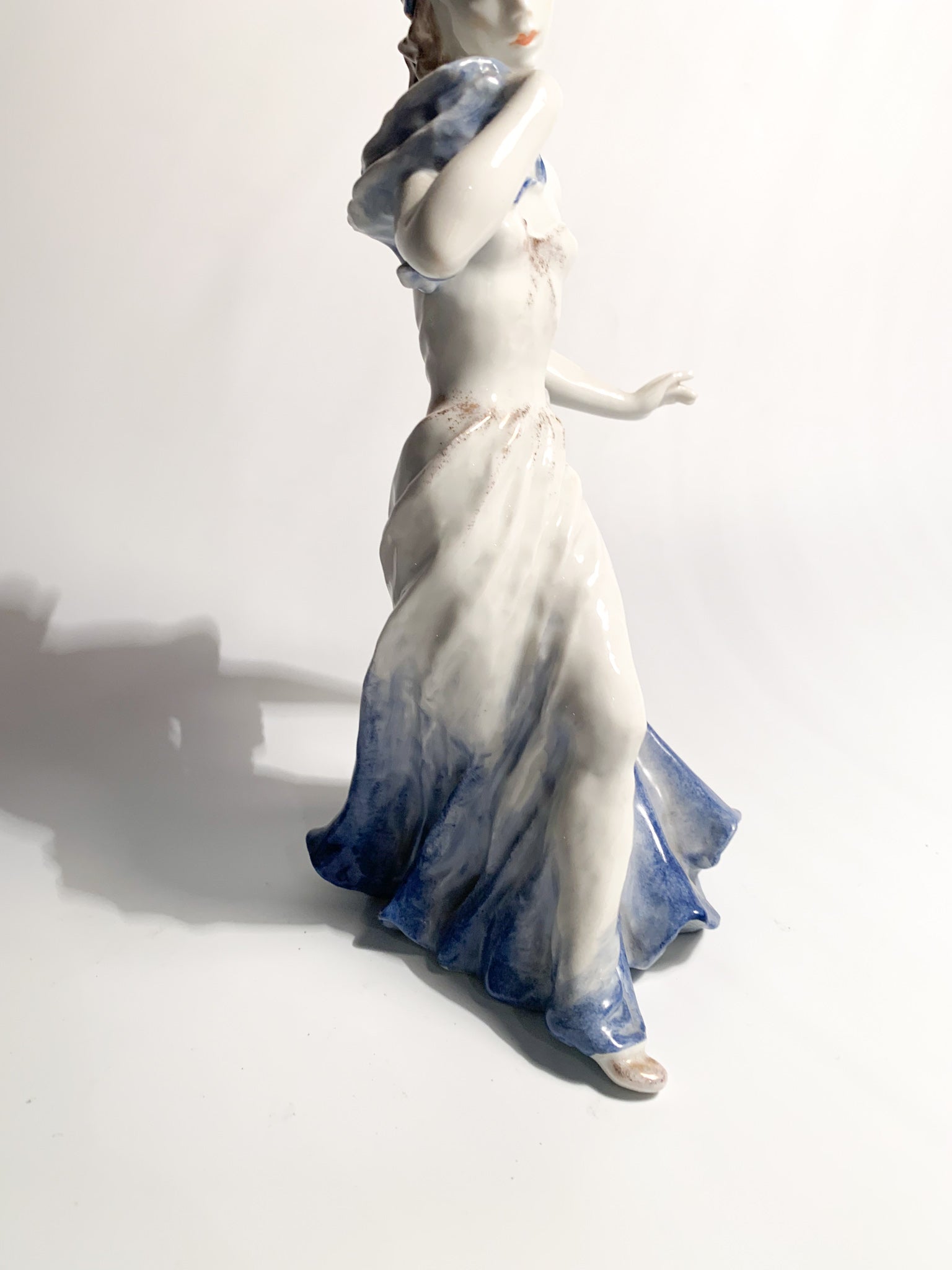 Porcelain Lady Sculpture by Rosenthal from the 1940s