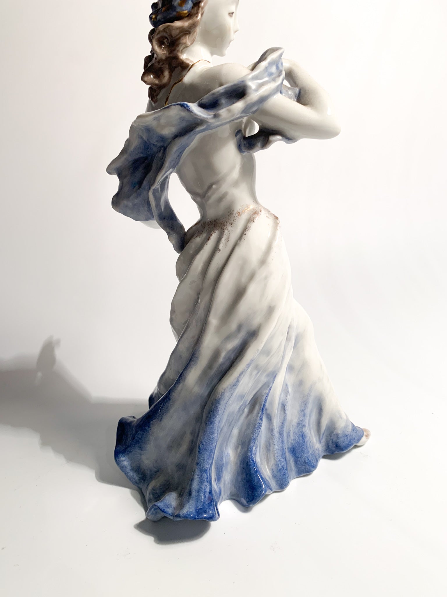 Porcelain Lady Sculpture by Rosenthal from the 1940s