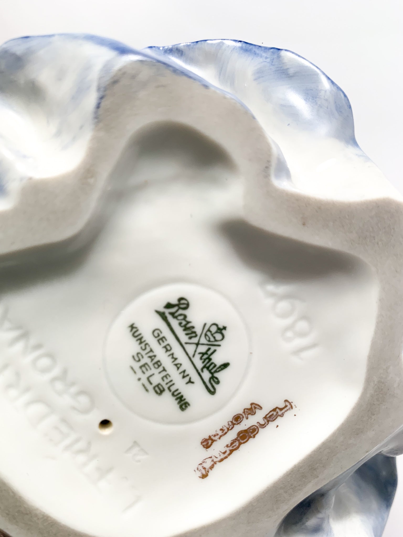 Porcelain Lady Sculpture by Rosenthal from the 1940s