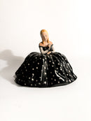 Figurine of Lady in Majolica Ceramic by Tarcisio Tosin, 1950s