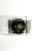 Pair of Veca Light Blue and Gray Crystal Wall Lights from 1970s