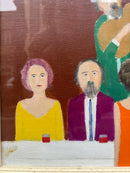 Dipinto Olio su Tela di Walter Pozzi Anni 70