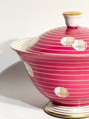 Potiche Decò in Porcellana Arzberg Dipinta a Mano Anni 30