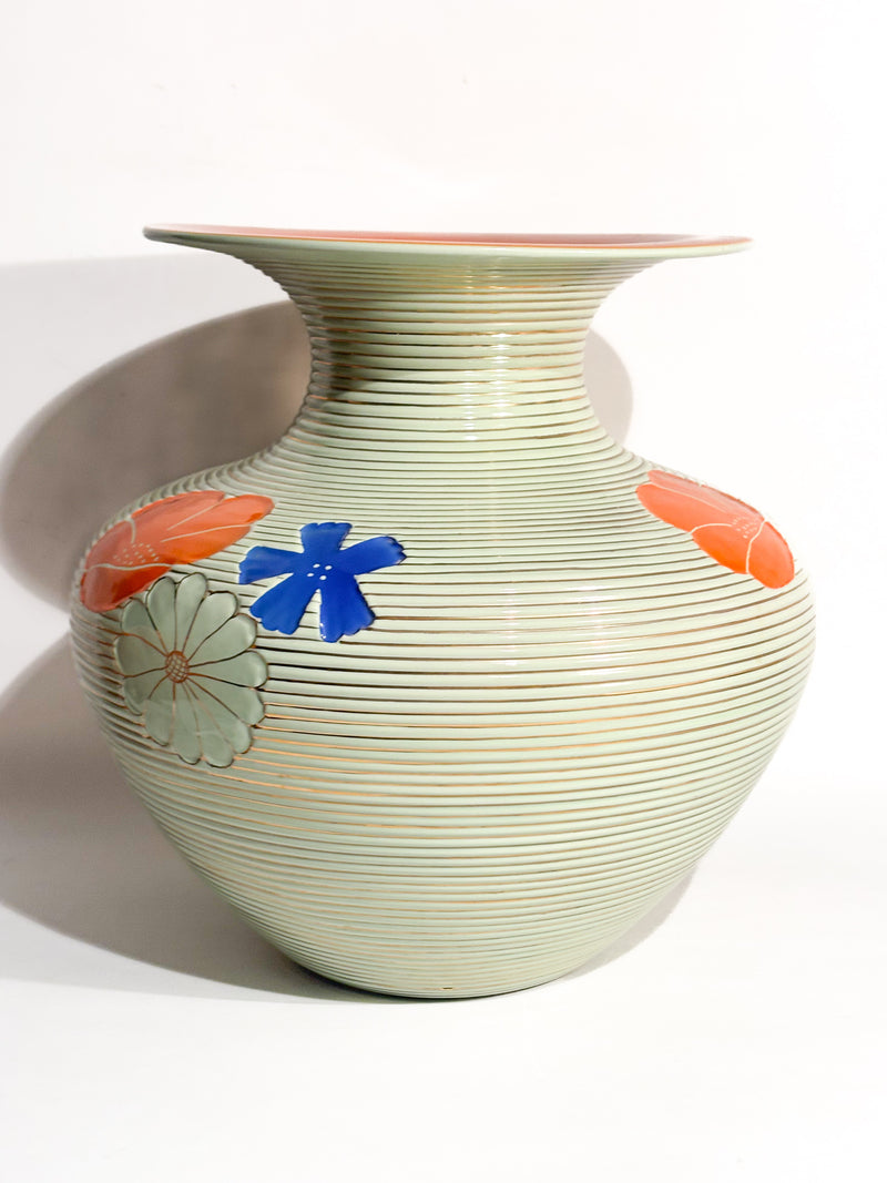 Vaso in Ceramica Smaltata di Pucci Umbertide Anni 50