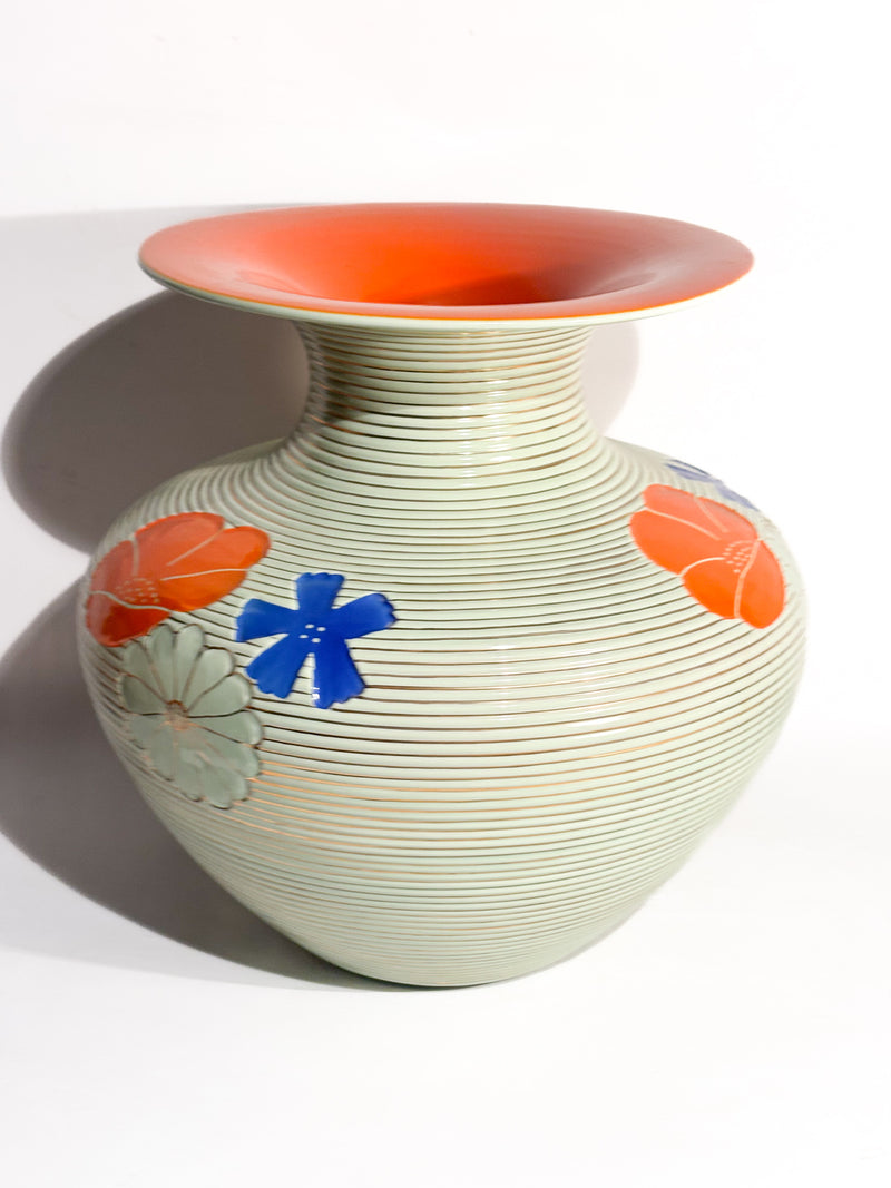 Vaso in Ceramica Smaltata di Pucci Umbertide Anni 50