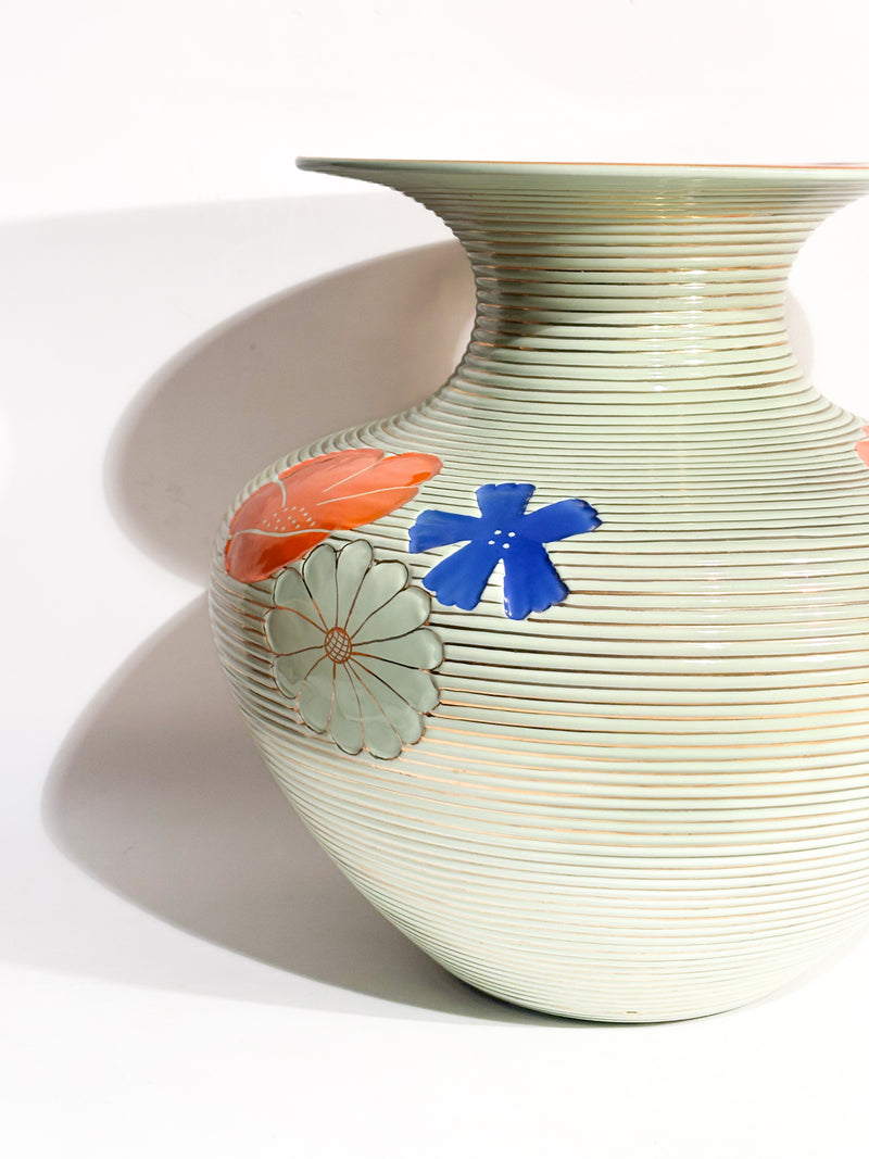 Vaso in Ceramica Smaltata di Pucci Umbertide Anni 50