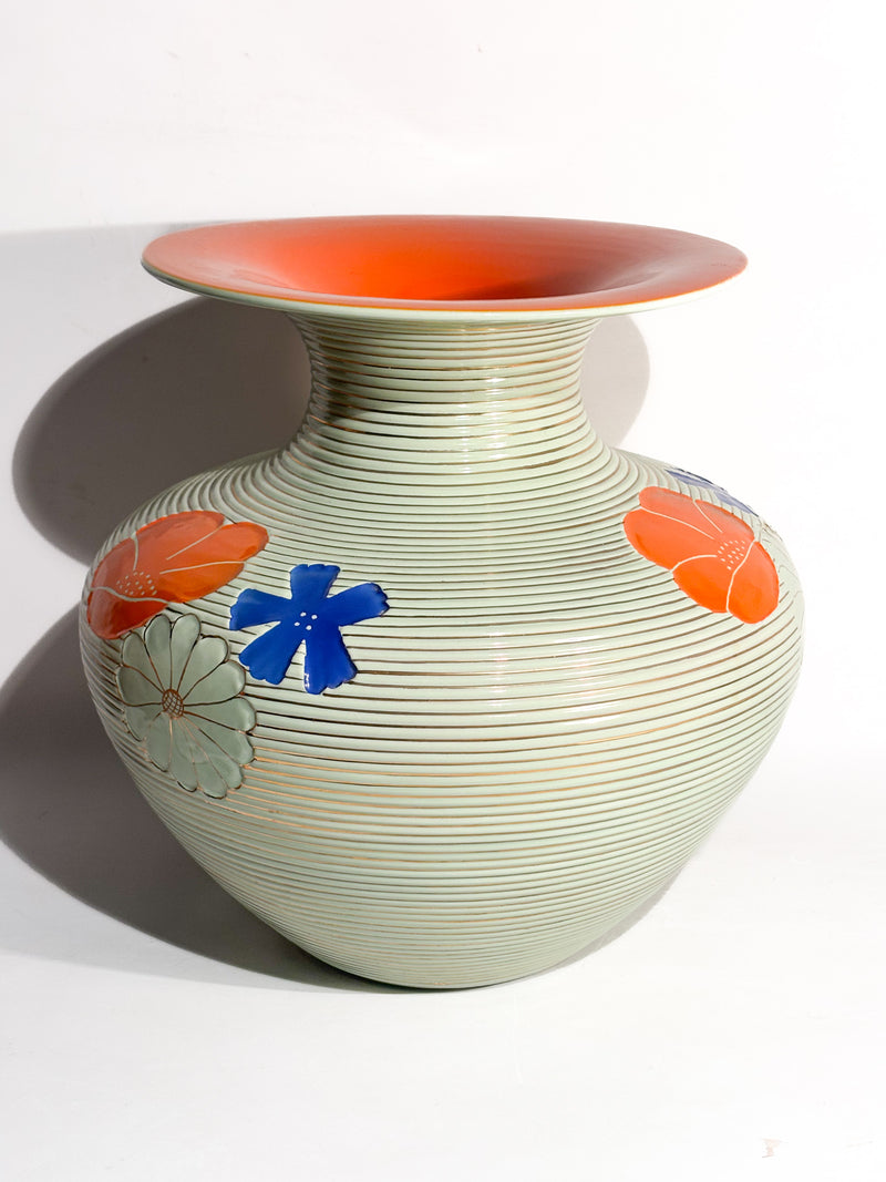 Vaso in Ceramica Smaltata di Pucci Umbertide Anni 50