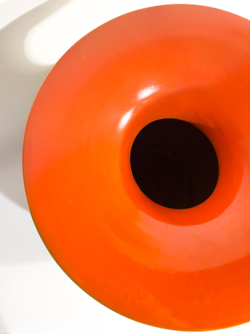 Vaso in Ceramica Smaltata di Pucci Umbertide Anni 50