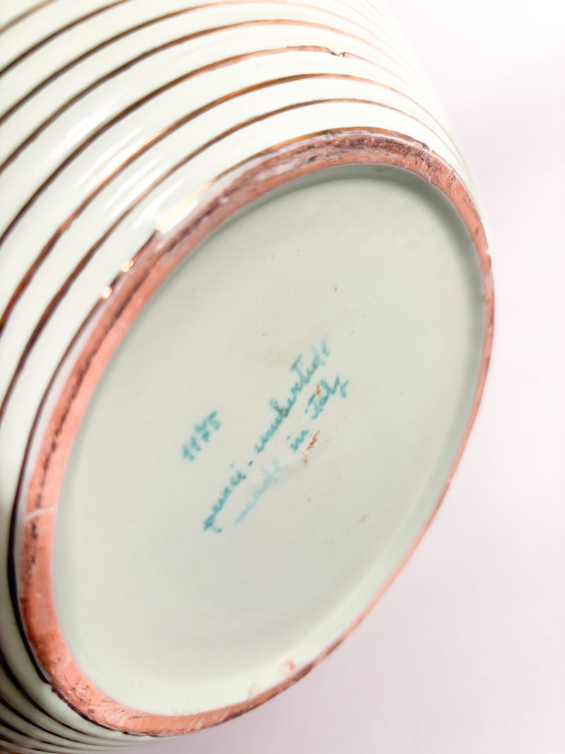 Vaso in Ceramica Smaltata di Pucci Umbertide Anni 50