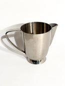 Lattiera e Teiera in Alpacca Argentata di Gio Ponti per Fratelli Calderoni Anni 50