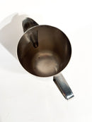 Lattiera e Teiera in Alpacca Argentata di Gio Ponti per Fratelli Calderoni Anni 50