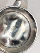 Lattiera e Teiera in Alpacca Argentata di Gio Ponti per Fratelli Calderoni Anni 50