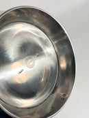 Lattiera e Teiera in Alpacca Argentata di Gio Ponti per Fratelli Calderoni Anni 50