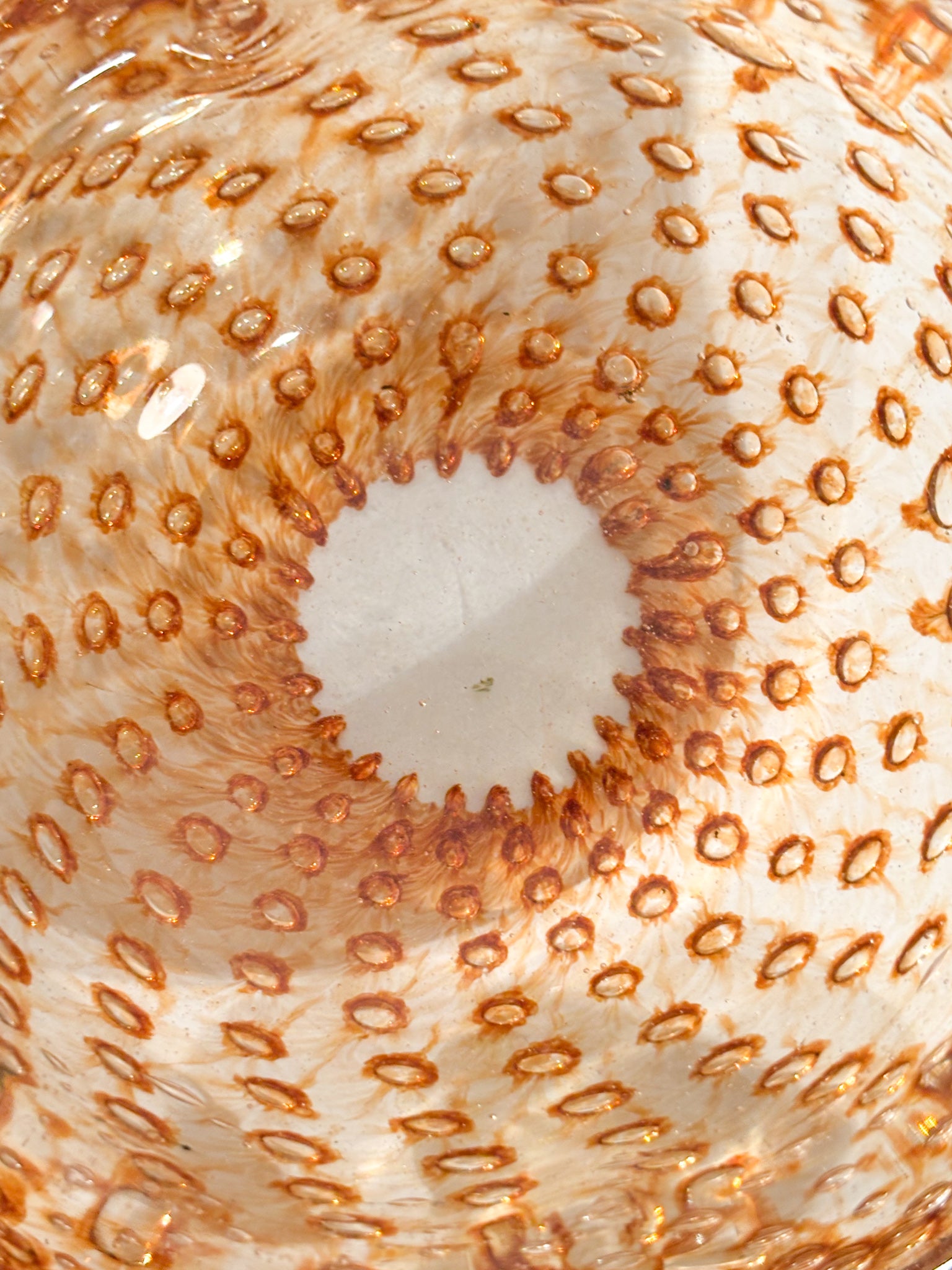 Posacenere e Portacandele in Vetro di Murano Dorato Anni 60