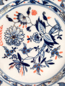 Piatto in Porcellana di Meissen Dipinta a Mano Anni 60