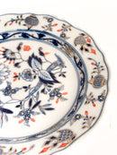 Piatto in Porcellana di Meissen Dipinta a Mano Anni 60