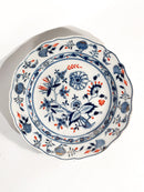Piatto in Porcellana di Meissen Dipinto a Mano Anni 60