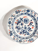 Piatto in Porcellana di Meissen Dipinto a Mano Anni 60