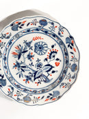 Piatto in Porcellana di Meissen Dipinto a Mano Anni 60