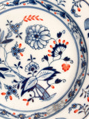 Piatto in Porcellana di Meissen Dipinto a Mano Anni 60