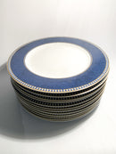 Set da 12 Sottopiatti in Porcellana Tedesca di Eschenbach Anni 50