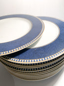 Set da 12 Sottopiatti in Porcellana Tedesca di Eschenbach Anni 50