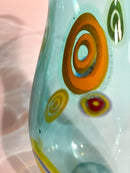 Vaso in Vetro di Murano Azzurro La Murrina Anni 50