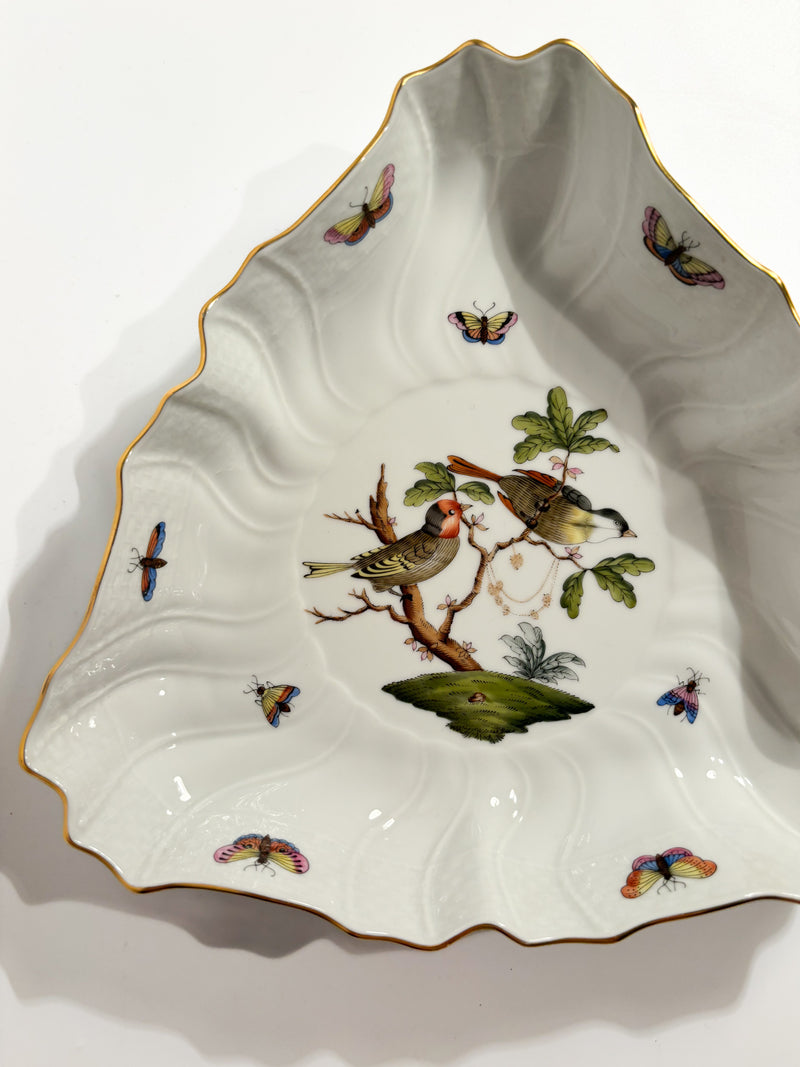 Hand-Painted Herend Porcelain Centerpiece from the 1950s