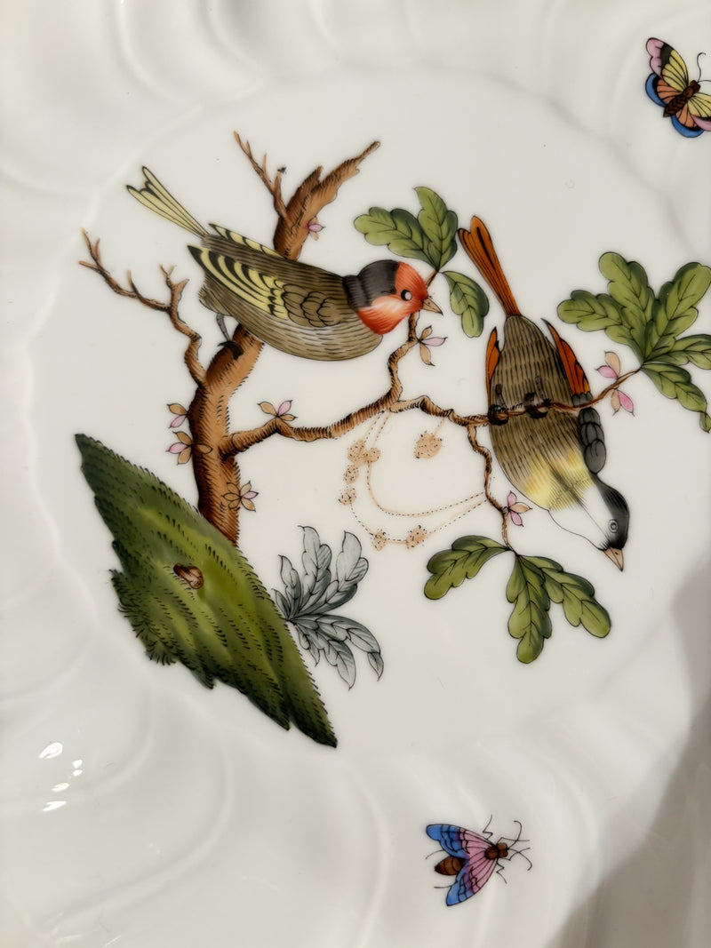 Hand-Painted Herend Porcelain Centerpiece from the 1950s