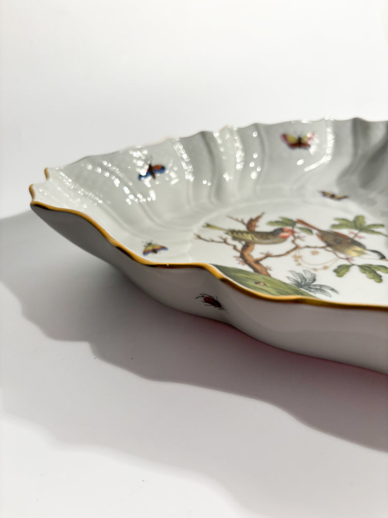 Hand-Painted Herend Porcelain Centerpiece from the 1950s