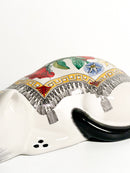 Scultura in Ceramica "Gatto Mantellato" di Piero Fornasetti Anni 50