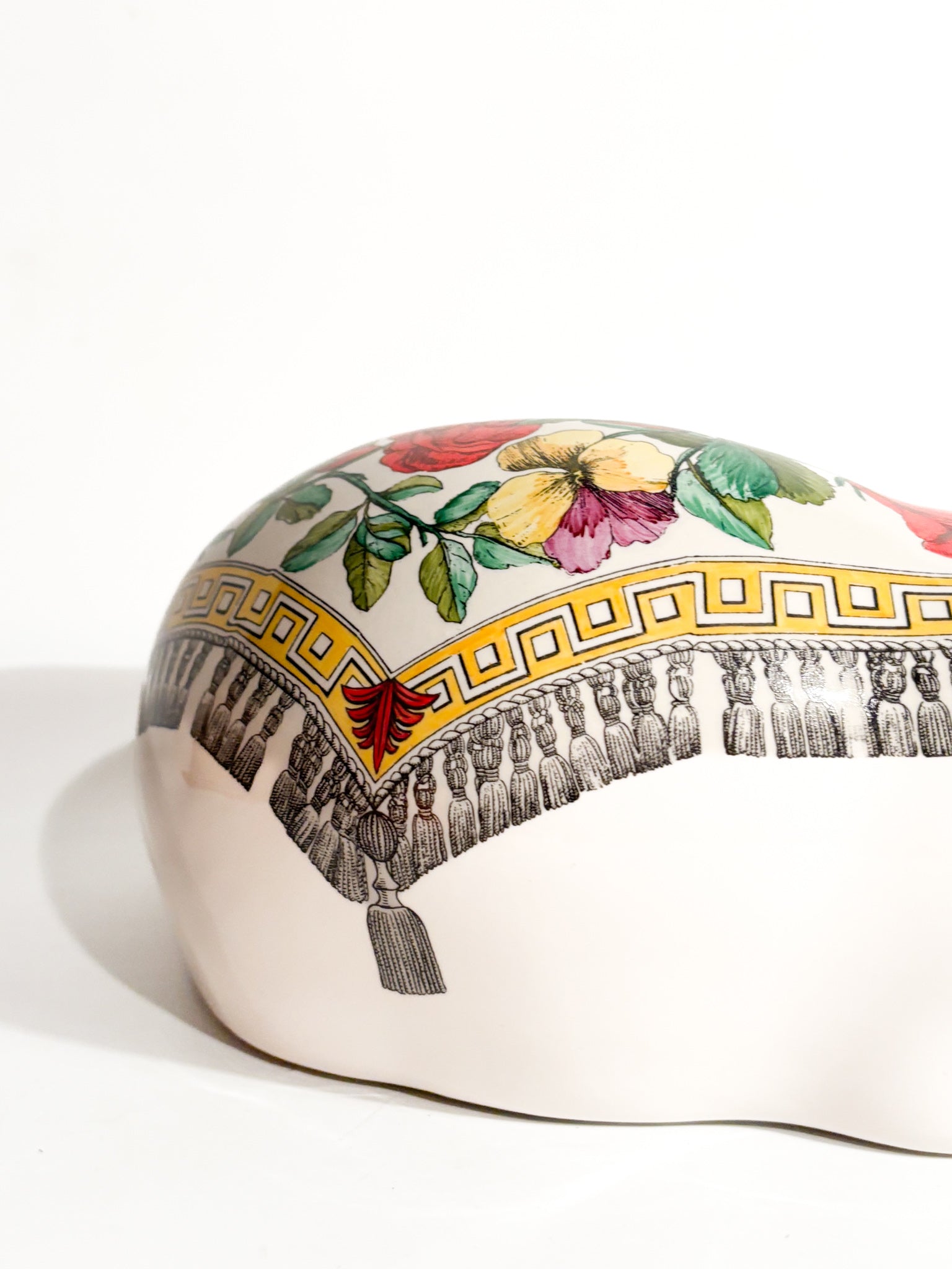 Scultura in Ceramica "Gatto Mantellato" di Piero Fornasetti Anni 50