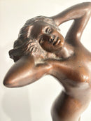 Female Nude Bronze Sculpture by Vincenzo Aurisicchio from 1800