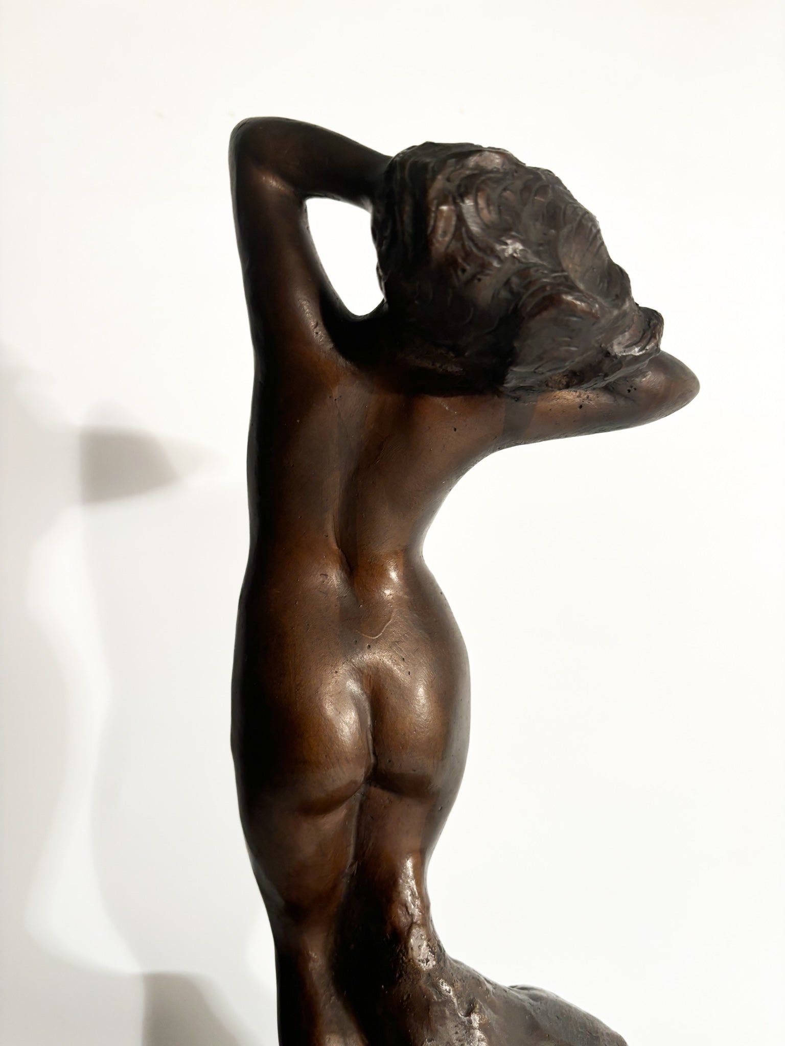 Female Nude Bronze Sculpture by Vincenzo Aurisicchio from 1800