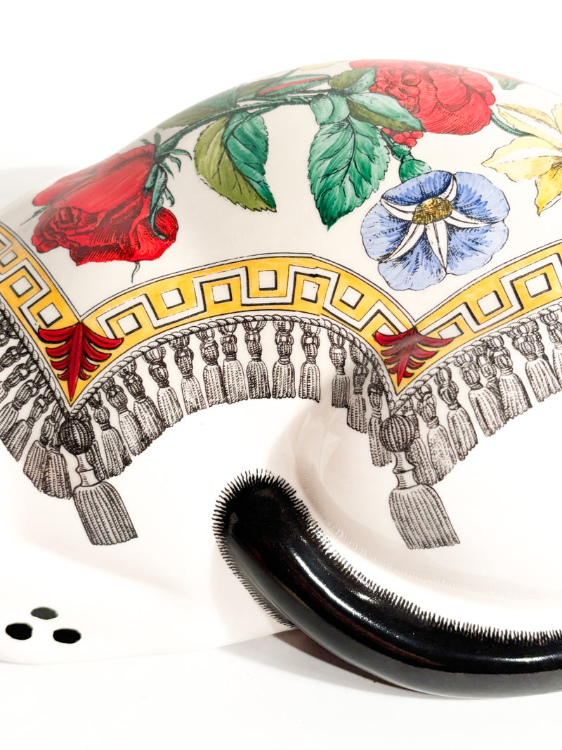 Scultura in Ceramica "Gatto Mantellato" di Piero Fornasetti Anni 50