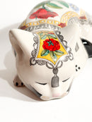 Scultura in Ceramica "Gatto Mantellato" di Piero Fornasetti Anni 50