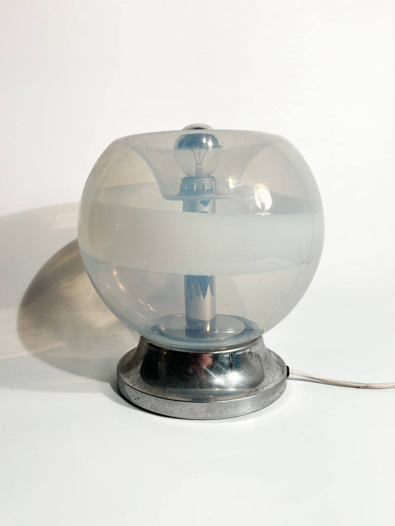 Mazzega Table Lamp in Murano Glass Attributed to Nason, 1970s