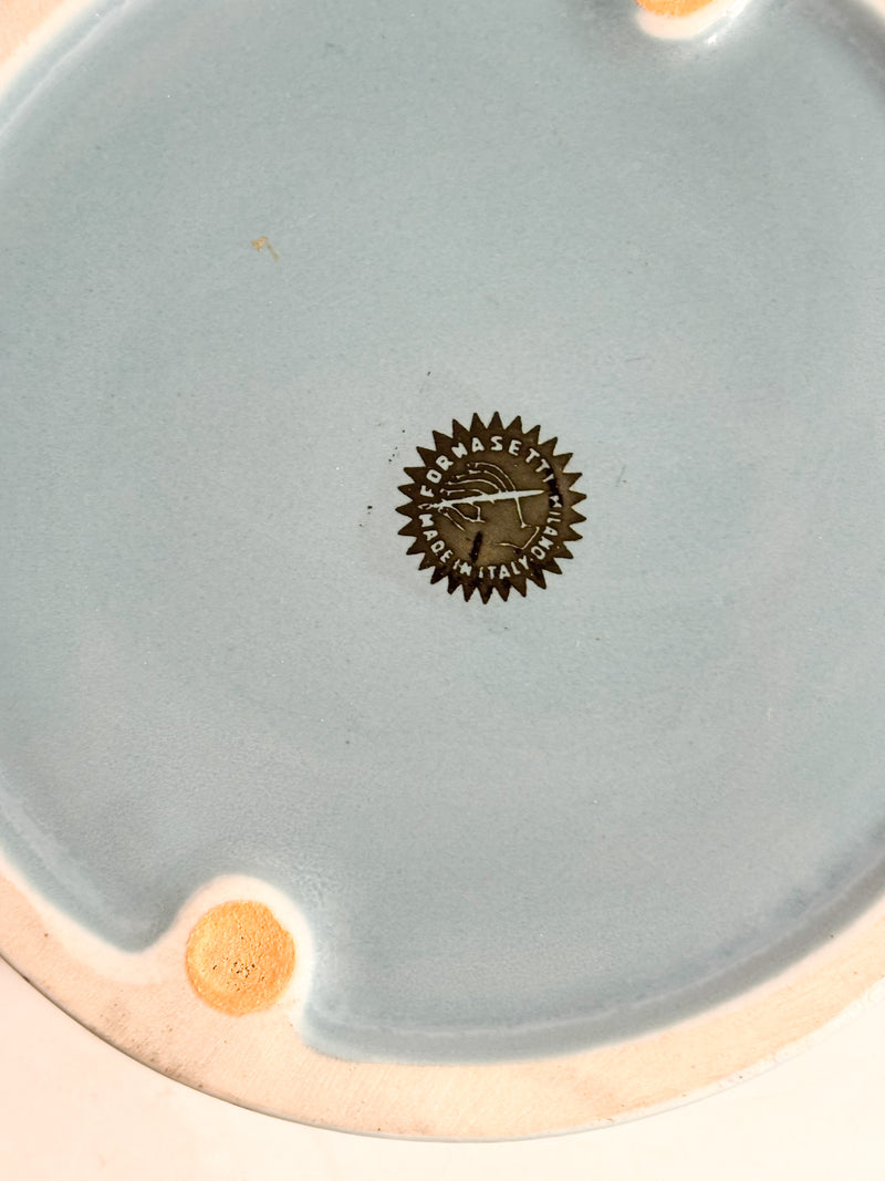 Ciotola per Cani in Ceramica "Braque Allemand" di Piero Fornasetti Anni 60