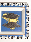 Piatto in Porcellana di Rosenthal "Il Sole di Capri" di Fornasetti anni 70