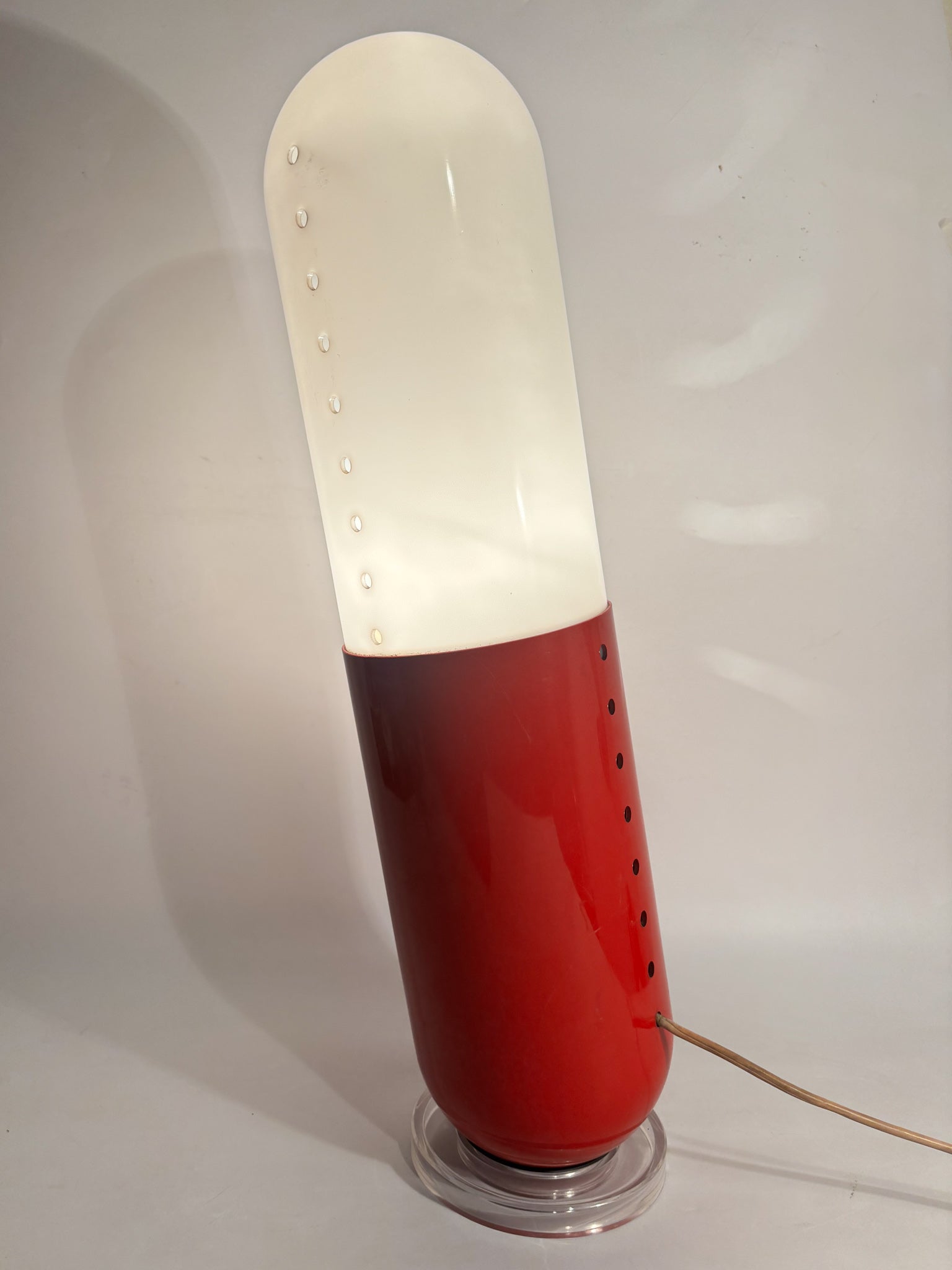 Lampada da Tavolo Pillola di Studio Da per Nai Cesare Casati 1968