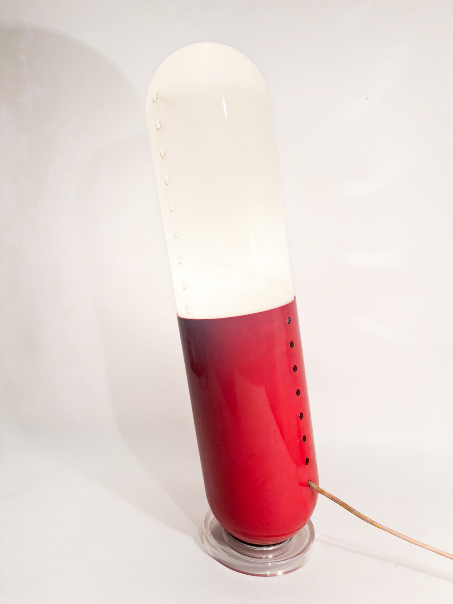 Lampada da Tavolo Pillola di Studio Da per Nai Cesare Casati 1968