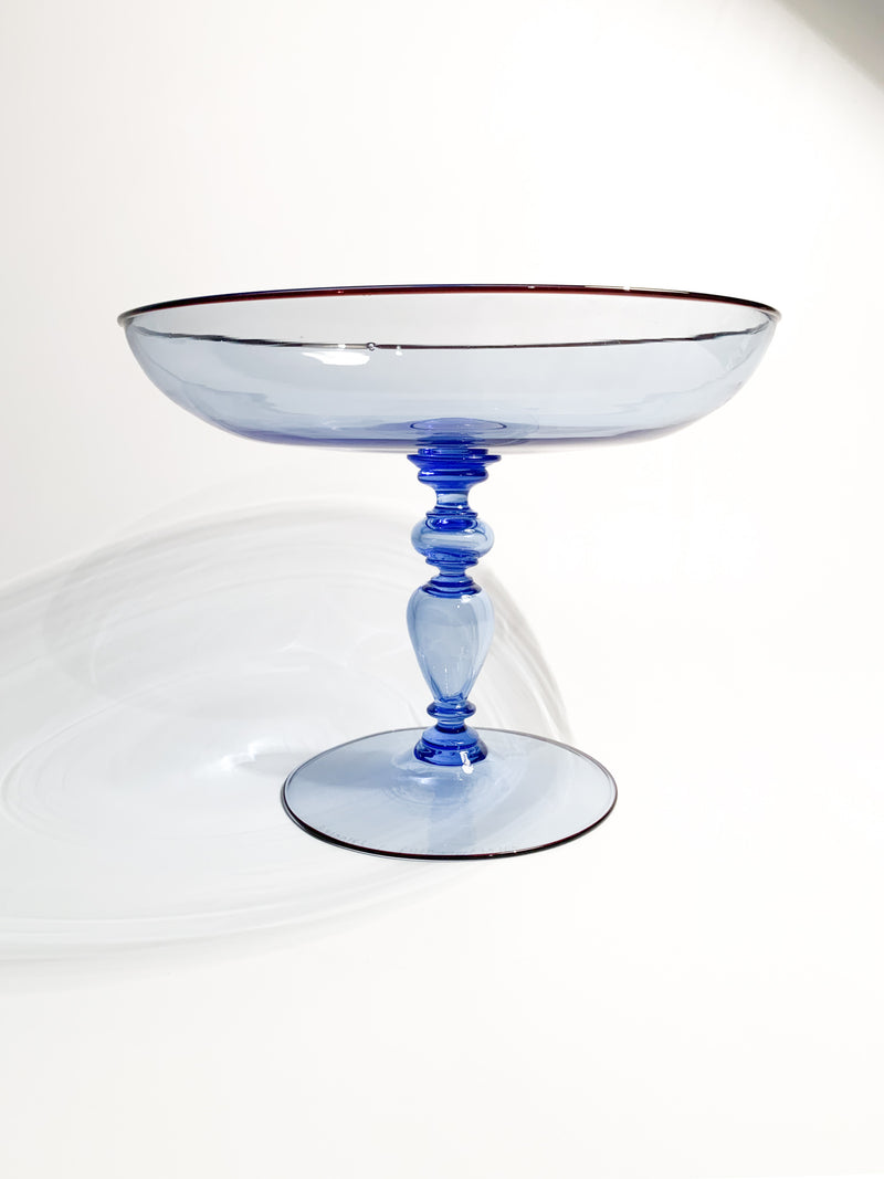 Murano Glass Centerpiece by Barovier & Toso Caravaggio Cup from the 1980s