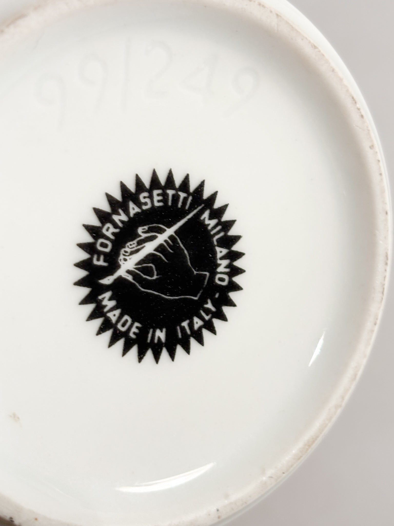 Portamatite in Ceramica "Strumenti Musicali" di Fornasetti Anni 60