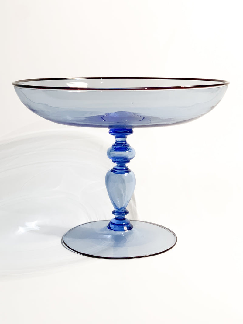 Murano Glass Centerpiece by Barovier & Toso Caravaggio Cup from the 1980s