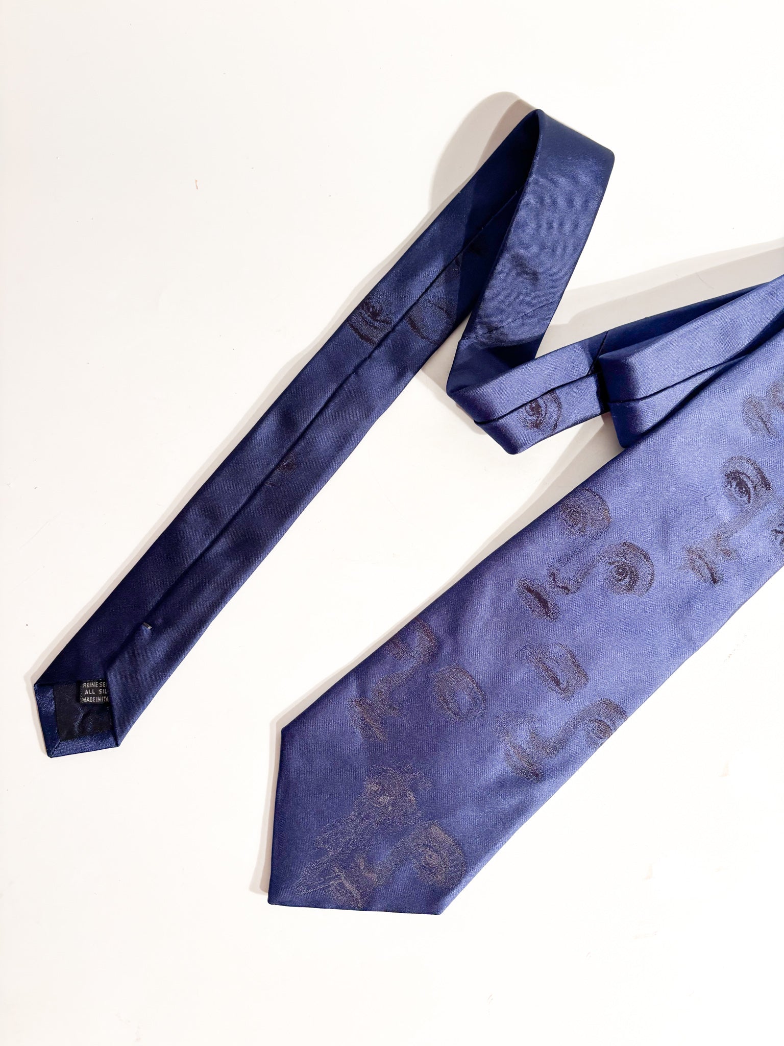 Cravatta in Seta di Piero Fornasetti Anni 60