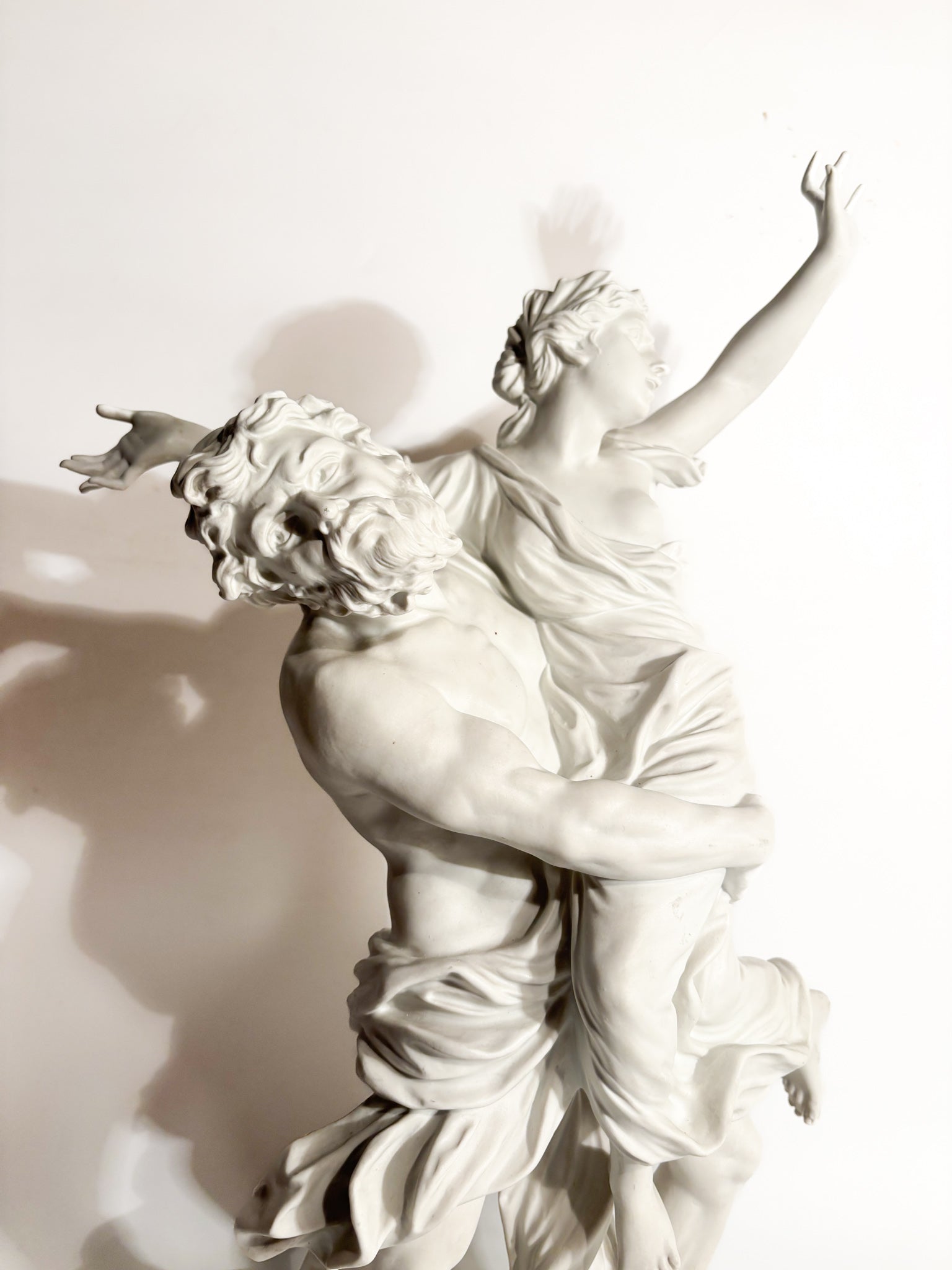 Scultura in Biscuit Il Ratto di Proserpina Anni 70