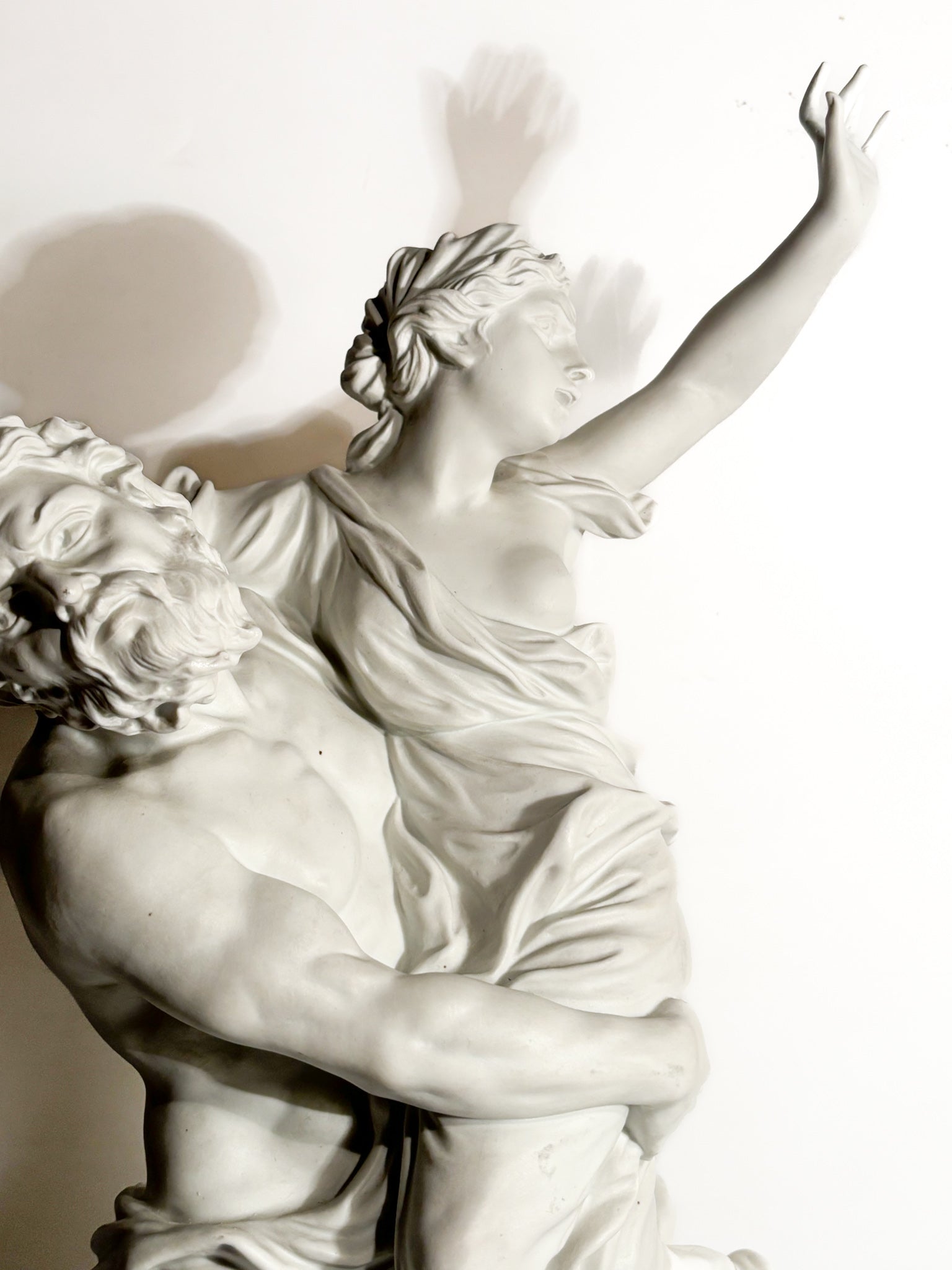 Scultura in Biscuit Il Ratto di Proserpina Anni 70