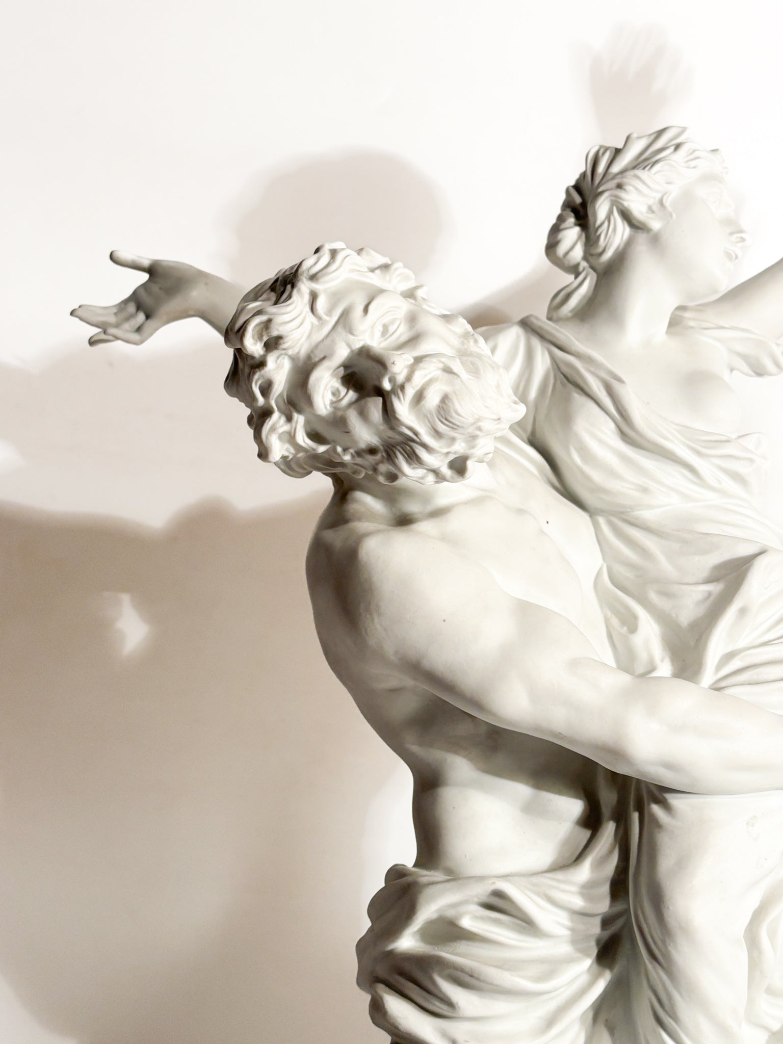 Scultura in Biscuit Il Ratto di Proserpina Anni 70